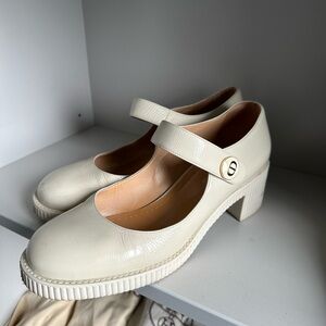 Christian Dior D-Doll Pump with White Shiny Calfskin